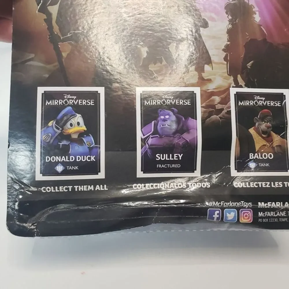 NEW 2021 Disney Mirrorverse Sully Fractured 5